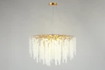 Подвесная люстра Aployt Paulina APL.848.03.13 (220V, хрусталь, на тросе, ветки)
