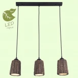 Подвесной светильник Lussole Loft Hauppauge GRLSP-9863 (220V, на проводе, природа, IP21)