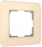 Рамка на 1 пост Elite (айвори, стекло) Werkel W0012443 (a057882)