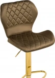 Барный стул Woodville Porch cappuccino / gold
