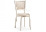 Деревянный стул Woodville Валери молочный / ромб 450679