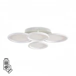 Умная люстра потолочная Alis Smart 8380/95CL белый, металл/акрил с ПДУ и голосовым управлением LED 95W 3000-6500К 220V