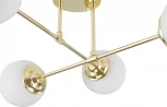 Потолочная люстра на штанге Lampit Fino TC 2003-4 GD (шарики)