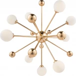 Люстра потолочная на штанге Planets FR5200PL-09FG