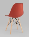 Стул Eames Style DSW терракотовый x4 (разборный каркас) Stool Group арт.УТ000039376