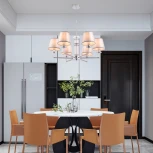 Потолочная люстра на штанге Arte Milano AM344401 344401/6 CR (220V)