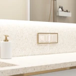 Розетка с заземлением с защит. крышкой и шторками (айвори акрил) Werkel W1171243 (a064062)