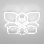 Потолочная люстра на штанге с таймером Ромби CL236180R (LED, 220V, пульт управления, лепестки)
