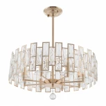 Потолочная люстра на штанге Arte Milano Sorrento-4209 374209/8/350/560 GD (220V, круглые)