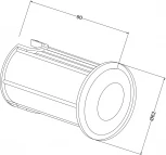 Встраиваемый светильник уличный IP65 Maytoni Flash O044DL-L1S3K3 (LED, 220V, круглые)