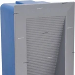 Светильник встраиваемый в стену уличный светодиодный Horoz Kornet, 1 лампа, серый с синим