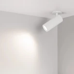 Встраиваемый спот LGD-ARTEMIS-BUILT-FLAP-R55-12W Day4000 (WH, 8-80 deg, 230V) (Arlight, IP20 Металл) 051798 (LED)