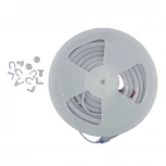 Комплект светодиодной ленты для бань и саун, до +100°С, катушка 5м 4000К, крепление в/к Uniel Готовое решение ULS-N40-2835-120LED/m-16mm-IP68-DC24V-10W/m-5M-4000K NEON SET01