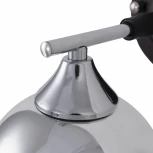 Бра с выключателем Arte Milano Napoli-9354 339354/1W CR+BK (220V)