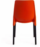 Стул GENIUS (mod 75) металл/пластик, 46x56x84cм, оранжевый/черные ножки Tetchair 15282