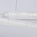 Подвесной светильник DeMarkt Оскар 510015501 (LED, 220V, пульт управления, на тросе)