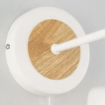 Бра Eurosvet Fresco 70085/1 белый (220V, выключатель)