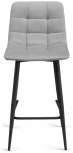 Полубарный стул Notta Чилли К светло-серый / черный 537074