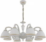 Подвесная люстра Arte Milano AM341837 341837/8 WT+G (220V, на цепи)