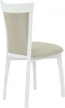 Стул Аврора Тулон 2, спинка мягкая, Эмаль белая/Атина