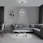 Подвесной светильник Eurosvet 90245/3 хром