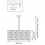 Потолочная люстра Lightstar Amerigo 746068 (220V)