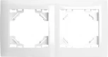 Рамка на 2 поста (белый) Stekker Эрна Элегант 49630