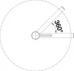 Смеситель Blanco Linee 517595 для кухонной мойки