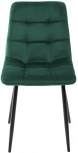 Стул CHILLI G062-18 зеленый, велюр / черный каркас М-City