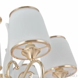 Подвесная люстра Arte Milano Florentia-3857 303857/5 Wh/Gd (220V, на цепи)