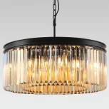 Подвесная люстра Citilux Мартин CL332122 (220V, хрусталь, на цепи, круглые)