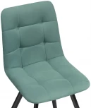 Стул Notta на металлокаркасе Чилли К бирюзовый / черный 502069