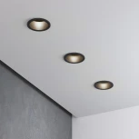 Светильник встраиваемый Elektrostandard Moll 25002/01 GU10 чёрный (220V, круглые)