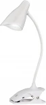 Интерьерная настольная лампа на прищепке Uniel TLD-560 White/LED/280Lm/5000K/Dimmer (220V, диммер, сенсорный выключатель)