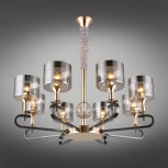 Подвесная люстра Omnilux Ausonia OML-68703-08 (220V, на цепи)