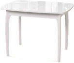 Стол М40 белый/стекло белое optiwhite Dikline 00-00060580