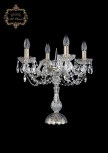 Интерьерная настольная лампа Art Classic 12.11 12.11.4.141-45.Br.Sp (220V, хрусталь, подвески, подсвечник, свеча)