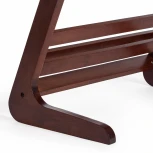 Стол письменный FARGO (mod. ST-309) Темный орех (HN GLAZE) (дерево гевея, МДФ)