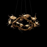Подвесной светильник Loft It Voa 10378/800 (LED, 220V, на тросе, ветки, птички)
