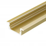 Профиль LINE-2308-F-2000 ANOD GOLD (Arlight, Алюминий) 039989