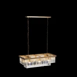 Подвесная люстра Loft IT Prism Clear 10019/800R (220V, хрусталь, на цепи)