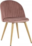 Стул Stool Group Лион Страйпс велюр розовый УТ000004869