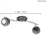 Спот на штанге Eglo Bimeda 31006 (220V, шарики)