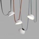 Трековый светильник 48V Denkirs Belty Flow DK5560-WH+BK (LED, круглые)