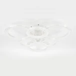 Потолочная люстра светодиодная Escada Avani 10258/6LED 80Вт, с ПДУ, металл/акрил, белый (220V)