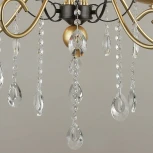 Подвесная люстра Reluce 04752-0.4-05 (220V, подвески, на цепи, подсвечник, свеча)