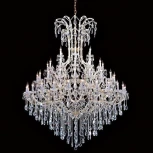 Подвесная большая люстра Crystal Lux Diva SP60 (220V, на цепи, подсвечник, свеча)