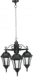 Уличный светильник подвесной Oasis Light ASTORIA 1 S 91370S/3 Bl (220V, на цепи, фонарь, IP44)
