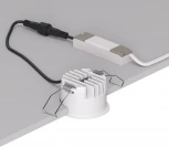 Встраиваемый точечный светильник Denkirs Space DK2510-WB (LED, 220V, круглые)