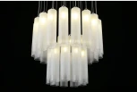 Подвесная люстра ярусная каскадная Aployt Francesca APL.859.06.27 (220V, на проводе)